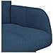 Sofa a Due Posti Blu 115 x 61 x 87 cm Tessuto - Foto miniatura 7