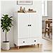 Credenza Bianco 66 x 34,5 x 95 cm Legno ingegnerizzato - Foto miniatura 3