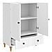 Credenza Bianco 66 x 34,5 x 95 cm Legno ingegnerizzato - Foto miniatura 4