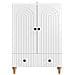 Credenza Bianco 66 x 34,5 x 95 cm Legno ingegnerizzato - Foto miniatura 5