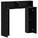 Cornice per camino Rovere Nero 102 x 18 x 100,5 cm - Foto miniatura 5