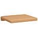 Cuscino per panchina 2 pz Tessuto Sherpa Beige Profondità 35 cm - Foto miniatura 8