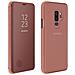 Flip Cover Custodia Clear View Standing per Galaxy S9+ colore Oro - Foto miniatura 4