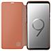 Flip Cover Custodia Clear View Standing per Galaxy S9+ colore Oro - Foto miniatura 7