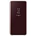 Flip Cover Custodia Clear View Standing per Galaxy S9+ colore Oro - Foto miniatura 3