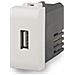Caricatore Usb Per Vimar Plana Bianca 2.1a 4b. v14. usb - Foto miniatura 1