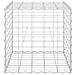 Gabbione Letto Rialzato A Cubo In Filo Di Acciaio 50x50x50 Cm - Foto miniatura 3