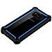 Custodia Compatibile Con Samsung Galaxy S8 Plus In Blu Nero - Coperchio Protettivo 2 In 1 Con Bordo In Silicone Tpu E Retro In Vetro Acrilico - Foto miniatura 7