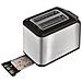 Tostapane A 2 Slot 850w Acciaio Inossidabile / Nero - Tt410d10 - Foto miniatura 4
