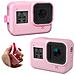 Custodia In Silicone E Accessori Per Gopro Hero 8 Black - Rosa - Foto miniatura 3