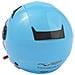 Jet City Casco Moto Visiera Doppia Ece 22-05 Certificato Scooter Azzurro Xl - Foto miniatura 8