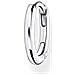 , Orecchini A Cerchio Da Donna In Argento Sterling 925, Chiusura A Clip - Foto miniatura 1