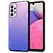 Custodia Compatibile Con Samsung Galaxy A33 5g In Rosa - Blu - Coperchio Protettivo Bicolore In Vetro Temperato E Silicone Tpu - Foto miniatura 1