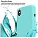 Catena Di Telefoni Cellulari Compatibile Con Apple Iphone X / Xs In Liquid Turchese - Coperchio Di Protezione In Silicone Con Cordino Regolabile In Lunghezza - Foto miniatura 3