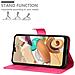 Custodia Compatibile Con Lg K41s In Rosa Vivo - Coperchio Protettiva Con Chiusura Magnetica, Funzione Stand E Tasca Per Le Carte - Foto miniatura 2