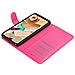 Custodia Compatibile Con Lg K41s In Rosa Vivo - Coperchio Protettiva Con Chiusura Magnetica, Funzione Stand E Tasca Per Le Carte - Foto miniatura 8