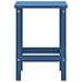 Tavolo Da Giardino Adirondack Blu Acqua 38x38x46 Cm Hdpe - Foto miniatura 6