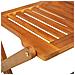 Set da Pranzo da Giardino 9 pz 220x90x75 cm Massello di Acacia - Foto miniatura 2