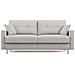Megan Divano Letto Matrimoniale In Microfibra Smacchiabile T11 Grigio Chiaro - Foto miniatura 8