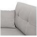 Megan Divano Letto Matrimoniale In Microfibra Smacchiabile T11 Grigio Chiaro - Foto miniatura 11