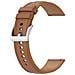 Cinturino Pelle Per Galaxy Watch 3 45mm Huawei Watch Gt3 Gt2 46mm Marrone Chiaro - Foto miniatura 1