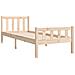 Giroletto in Legno Massello 75x190 cm Small Single - Foto miniatura 8