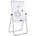 Lavagna Magnetica Bifacciale Flipchart Portatile 70x100 Cm Con Supporto - Foto miniatura 1