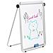 Lavagna Magnetica Bifacciale Flipchart Portatile 70x100 Cm Con Supporto - Foto miniatura 3