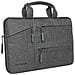 Borsa Per Macbook 13 Pollici, Nylon Impermeabile Multi-scomparto, Grigia - Foto miniatura 1