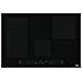 FMA 804 I F BK Nero Da incasso 75 cm Piano cottura a induzione 4 Fornello (i) - Foto miniatura 1