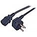 Efb Elektronik Ek491.1,8v2 Cavo Di Alimentazione Nero 1,8 M Spina Di Alimentazione Di Tipo H Iec C13 - Foto miniatura 1