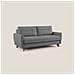 Callisto Divano letto matrimoniale in tessuto morbido impermeabile T02 188 cm (mat. 140x197) grigio - Foto miniatura 1