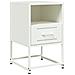 Comodini 2 Pz Bianchi 36x39x60,5 Cm In Acciaio - Foto miniatura 5