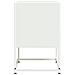 Comodini 2 Pz Bianchi 36x39x60,5 Cm In Acciaio - Foto miniatura 10