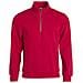 Basic Half Zip Rosso S - Foto miniatura 1