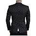 Blazer Doppiopetto Nero Slim Fit - It44 - S - Foto miniatura 3