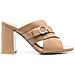 X Slide Sandal 85 W /hw Sandali Pelle Scarpe Donna Beige Eu 38, Hw0hw01520 Rbc - Foto miniatura 2