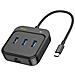 Hub Originale Multiporta Ciabatta 3x Usb 3.0 + Rj45 Con Cavo 0,2m Usb-c - Foto miniatura 3