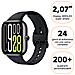 Smartwatch Redmi 5 Impermeabile 5 ATM Display 2.07" Bluetooth Nero - Foto miniatura 1