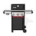 Spirit E-335 Barbecue Carrello GPL Nero, Acciaio inox 9090 W - Foto miniatura 1