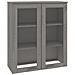 Lusso Casadino -  Scaffale Per Credenza Grigio Chiaro 85x35x100 Cm Legno Di Pino - Foto miniatura 1