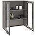 Lusso Casadino -  Scaffale Per Credenza Grigio Chiaro 85x35x100 Cm Legno Di Pino - Foto miniatura 6