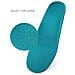 Solette Ortopediche Verde Intenso Con Supporto Dell'arco Plantare Xs - Foto miniatura 4