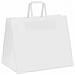 Sacchetti di Carta 250 pz con Manici Bianchi 32x22x24 cm - Foto miniatura 4