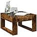 Tavolino da Salotto con LED Infinity Rovere Fumo 50x53x30 cm - Foto miniatura 5