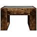Tavolino da Salotto con LED Infinity Rovere Fumo 50x53x30 cm - Foto miniatura 7