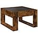 Tavolino da Salotto con LED Infinity Rovere Fumo 50x53x30 cm - Foto miniatura 8