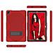 Custodia Per Samsung Galaxy Tab A7 10.4"" Armored Con Supporto Rosso - Foto miniatura 2