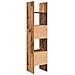 Armadio per Libri Legno vecchio 40 x 35 x 180 cm - Foto miniatura 6