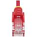 Cavo Ethernet CAT6 Rosso da 7m; Patch UTP con Plug RJ45 Antigroviglio e Rilievi di Trazione, Cavo Lan Slim in Rame Puro 28AWG, Sottoposto a test Fluke - Foto miniatura 3